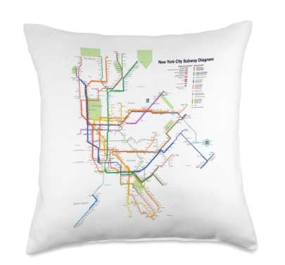 Subway Map Souvenirs New York City Souvenirs