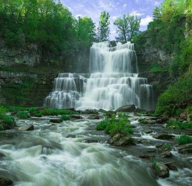 Best Waterfalls in New York: Taughannock Falls