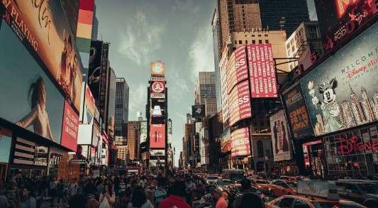 Times Square- What to Do in New York for a Weekend