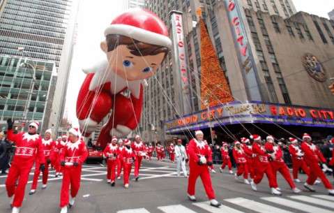 Uptown Holiday Parade- where to eat on christmas day in new york