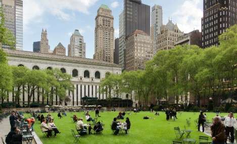 Bryant Park- romantic things to do in nyc in december