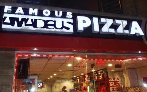 Famous Amadeus Pizza is one of the Best Pizza in New York Times Square
