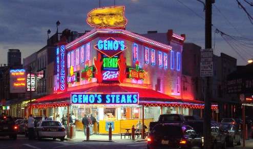  Geno's Steaks NYC- Best Cheesesteak In New York City