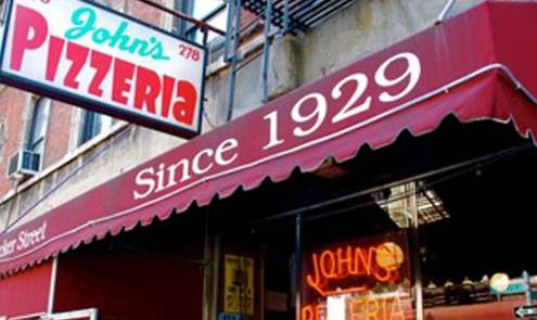 Best Pizza in New York Times Square: John's Pizzeria