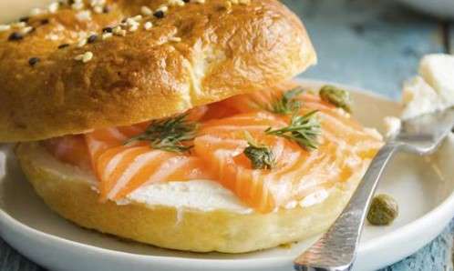 Bagels with Lox and Cream Cheese- Food to Bring Back from New York