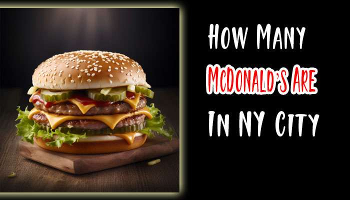 How Many McDonald's Are in New York City