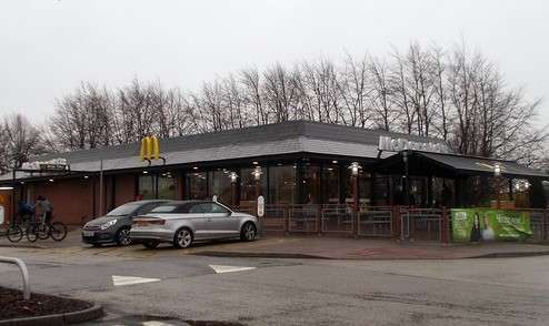 The Riverside Park McDonald's- how many mcdonald's are in new york city
