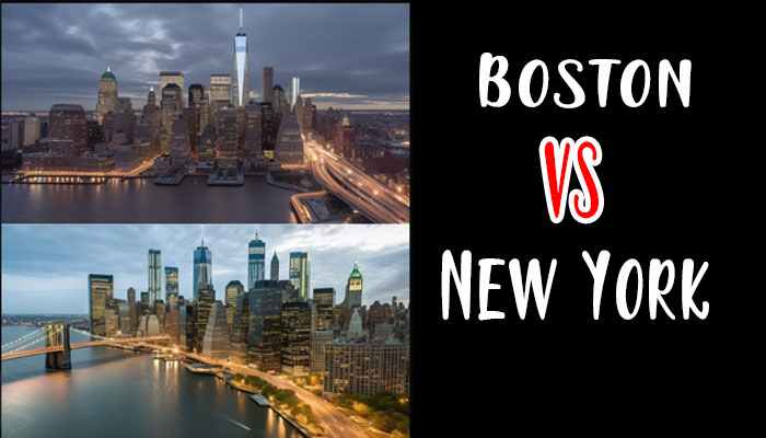 Boston vs New York