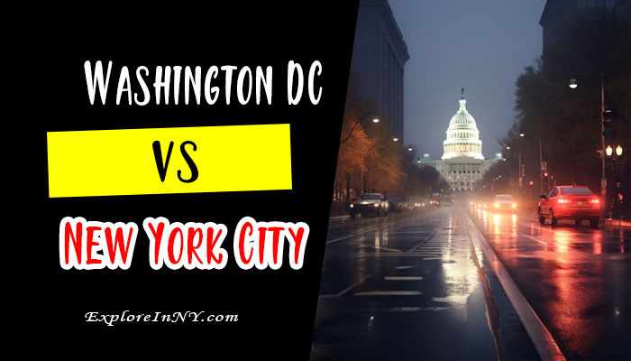 Washington DC vs New York City